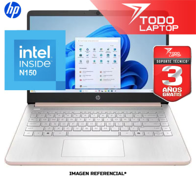 HP 14-DQ6104DX INTEL N150 MEMORIA RAM 4GB + DISCO SOLIDO 128GB PANTALLA 14