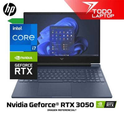 HP VICTUS 15-FA0007LA INTEL CORE I7 12AVA GENERACION MEMORIA RAM 16 GB + DISCO SOLIDO 512 GB NVIDIA GEFORCE RTX 3050 (4 GB) PANTALLA 15.6” FHD