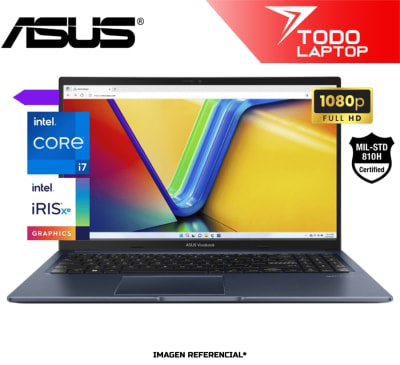 ASUS VIVOBOOK X1502ZA-EJ2466W INTEL CORE I7 12700H MEMORIA RAM 16 GB + DISCO SOLIDO 512 GB PANTALLA 15.6