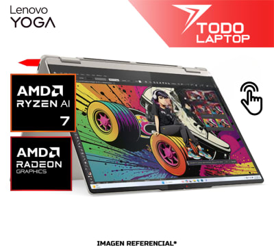 LENOVO YOGA 7 16AKP10 2-IN-1 AMD RYZEN AI 7  350 MEMORIA RAM 16GB + DISCO SOLIDO 1TB PANTALLA 16