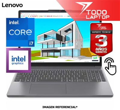 LENOVO IDEAPAD SLIM 3 15IRH10 INTEL CORE I7 13AVA MEMORIA RAM 16GB + DISCO SOLIDO 512GB PANTALLA 15.3