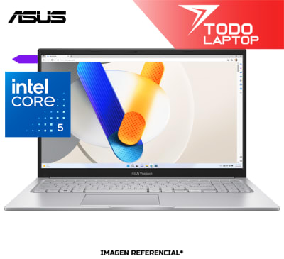 ASUS VIVOBOOK X1504VA-NJ686W INTEL CORE 5 120U MEMORIA RAM 8 GB + DISCO SOLIDO 512 GB PANTALLA 15.6 PULGADAS FULL HD