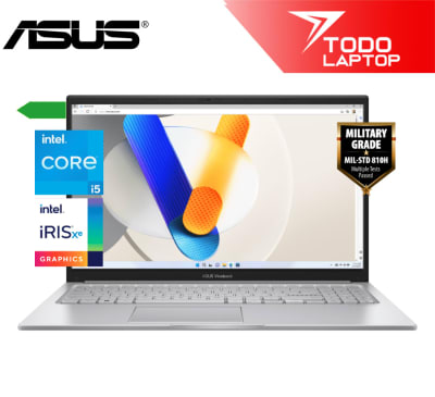 ASUS VIVOBOOK X15004ZA-NJ339W  INTEL CORE I5 12AVA MEMORIA RAM 8GB + DISCO SOLIDO 512GB PANTALLA 15.6” FULL HD1