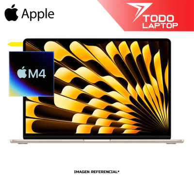 LAPTOP APPLE MACBOOK AIR 2025 PRO M4 MEMORIA RAM 16GB + DISCO SOLIDO 512GB PANTALLA 15.3