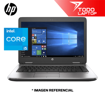 HP PROBOOK 640 G2 INTEL CORE I5 SEXTA GENERACION MEMORIA RAM 8 GB + DISCO SOLIDO 256 GB PANTALLA 14 PULGADAS
