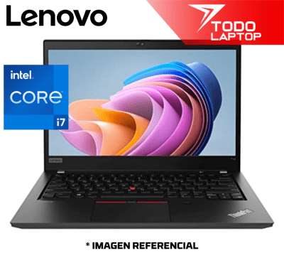 LENOVO THINKPAD T14 INTEL CORE I7 DECIMA GENERACION MEMORIA RAM 16 GB + DISCO SOLIDO 512 GB PANTALLA 14 PULGADAS FULL HD