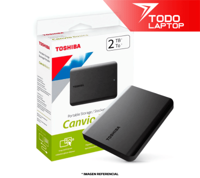 DISCO DURO EXTERNO TOSHIBA CANVIO BASIC 2TB USB 3.01