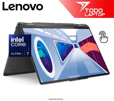LENOVO YOGA 7 2 EN 1 ULTRA 7 256V MEMORIA RAM 16 GB + DISCO SOLIDO 512GB PANTALLA 16” FHD TACTIL 360 GRADOS