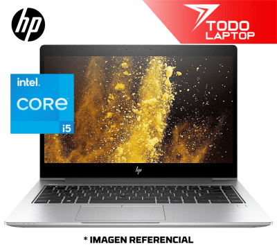 HP ELITEBOOK 840 G5 INTEL CORE I5 OCTAVA GENERACION MEMORIA RAM 8 GB  + DISCO SOLIDO 256 GB PANTALLA 14 PULGADAS