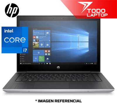 HP PROBOOK 440 G5 INTEL CORE I7 OCTAVA GENERACION MEMORIA RAM 16 GB + DISCO SOLIDO 480 GB PANTALLA 14 PULGADAS