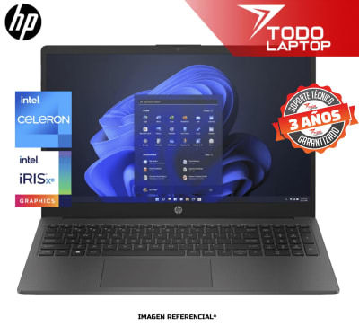 HP 250 G9 INTEL CELERON 12AVA GENERACION PANTALLA 15.6