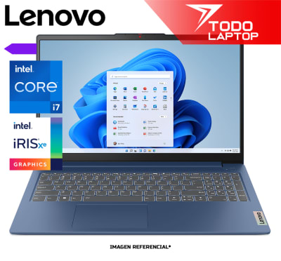 LENOVO SLIM 3 15IRH8 INTEL CORE I7 13AVA GENERACION MEMORIA RAM 16 GB + DISCO SOLIDO 1 TB PANTALLA 15.6” FULL HD