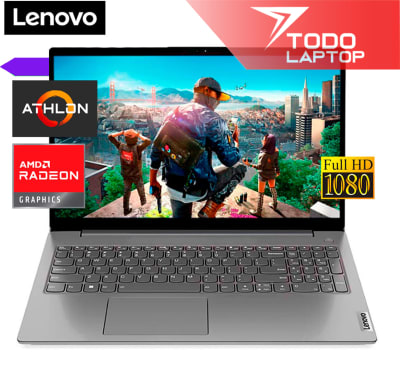 LENOVO V15 G4 AMN ATHLON SILVER 7120U MEMORIA RAM 8 GB + DISCO SOLIDO 256 GB PANTALLA 15.6 PULGADAS FULL HD1