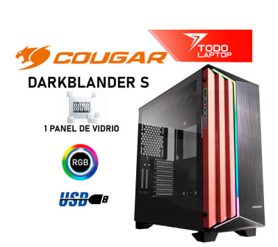 CASE COUGAR DARKBLANDER S, RGB, VIDRIO TEMPLADO