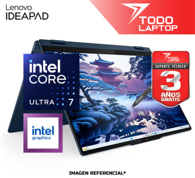 LENOVO IDEAPAD 5 2-EN-1 16IAL10 INTEL CORE ULTRA 7 255U MEMORIA RAM 32GB + DISCO SOLIDO 1TB PANTALLA 16