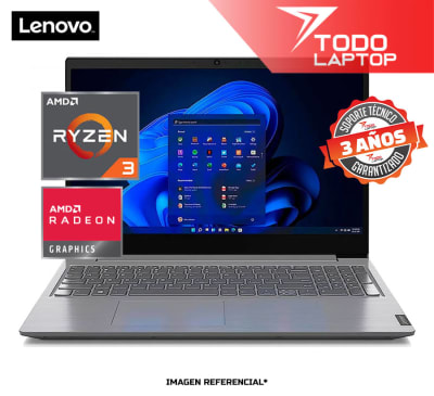 LENOVO V15 G4 AMN 82YU00X4LM AMD RYZEN 3 7320U MEMORIA RAM 8GB + DISCO SOLIDO 1TB 15.6 FHD1