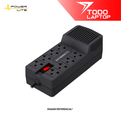 ESTABILIZADOR POWER LITE NOVA AVR PLI908 900VA/450W 8 TOMAS1