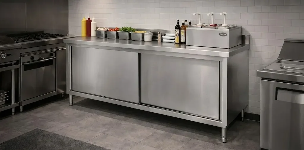 MUEBLES CERRADOS ACERO INOXIDABLE