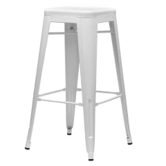 Piso Alto Tolix Blanco Brillante. Sin Caja