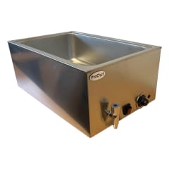 Baño Maria Eléctrico 20 Lt Con Despiche GN 1/1 Inox. 0