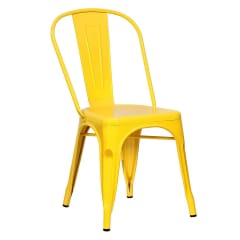 Silla Tolix Amarillo Brillante. Sin Caja