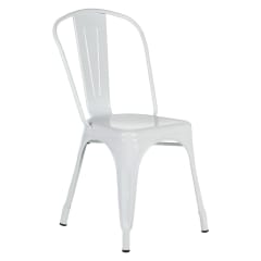 Silla Tolix Blanco Brillante. Sin Caja