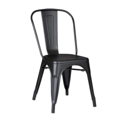 Silla Tolix Negro Mate. Sin Caja