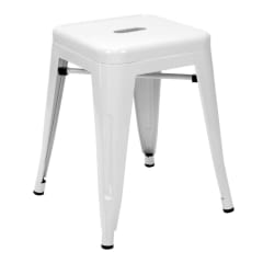 Piso Bajo Tolix Blanco Brillante. Sin Caja