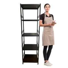 Estante Deco 5 Bandejas Acero 50x40x173 cm