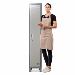 Locker casillero metálico 1 cuerpo 1 puerta con patas