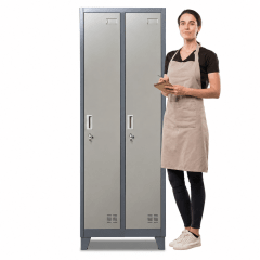 Locker Casillero Metálico 2 Cuerpos 2 Puertas con patas