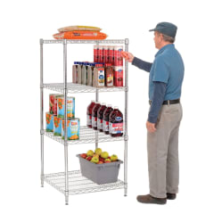 Estante 4 Bandejas 60x60x150 cm. Capacidad 800 kg.