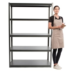 Estante Acero Sin Ranuras 120x45x180 cm. 1350 Kg.