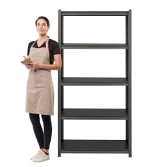 Estante Acero Sin Ranuras 90x45x180 cm. 1350 Kg.