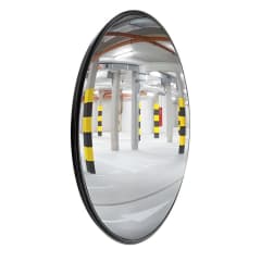 Espejo ProChef 30 Cm. Curvo Convexo para Muro (base negra)