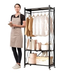 Closet Abierto Plegable de Acero 158x71x32 cm.