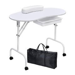 Mesa de Manicure Plegable Portatil