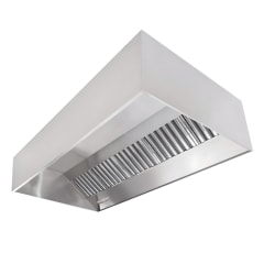 Campana Industrial Mural 2x1 mt. Acero Inoxidable