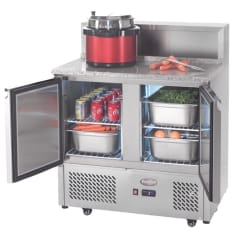 Meson Refrigerado Saladette 90 Cm. 300 Lt. Ac.Inox ESL3831 0