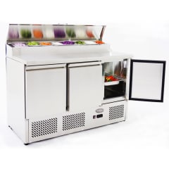 Mesón Refrigerado Pizzero 137 Cm. 380 Lt. Ac.Inox