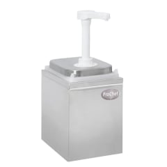 Dispensador de salsa 1x2 Lt. Acero Inoxidable