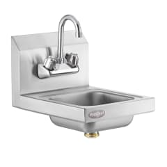 Lavamanos Mural Acero Inoxidable con Grifería 0