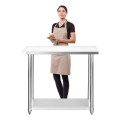Meson Central 120x60x85 cm Acero Inoxidable