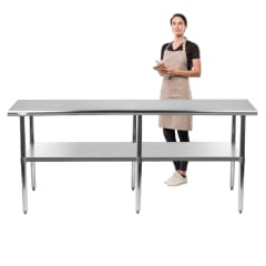 Meson Central 240x60x85 cm Acero Inoxidable