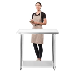 Meson Central 90x60x85 cm Acero Inoxidable