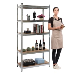 Estante 90x40x180 cm. Acero Galvanizado Cap 875 Kg 0