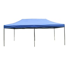 Toldo Plegable 3x6 Mt Tipo araña Tela 420D Filtro UV Azul