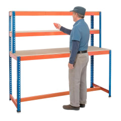 Mesón Banco de Trabajo para Taller 180x60 cm.