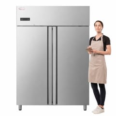 Refrigerador Industrial 860 Lt Acero Inox. Frío Forzado 0