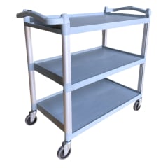 Carro Multiuso Plástico Grande 100x50x92 Gris 0